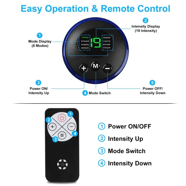 Foot Massage Pad Electric Stimulator Massager – USB plug, 8-modes ease muscle pain, wake circulation. Good after shift, or gym. US stock, 3–5 days.