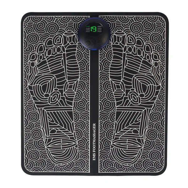 Foot Massage Pad Electric Stimulator Massager – USB plug, 8-modes ease muscle pain, wake circulation. Good after shift, or gym. US stock, 3–5 days.
